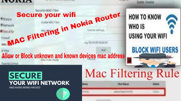 How To Configure Mac Filtering in Nokia Router | Technical Hakim | Mac Filter Rule Setup in Router