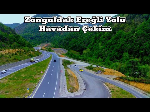 Zonguldak Ereğli Yolu Havadan çekim