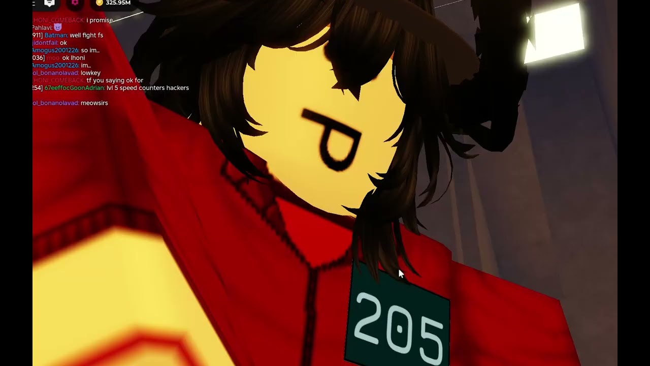 Roblox Squid game but I Cant Sprint! (WENT WRONG)