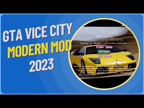 GTA VICE CITY MODERN MOD NASIL İNDİRİLİR? (2023)