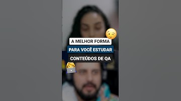 A melhor forma para você estudar conteúdos de QA| #shorts #qa #testesdesoftware