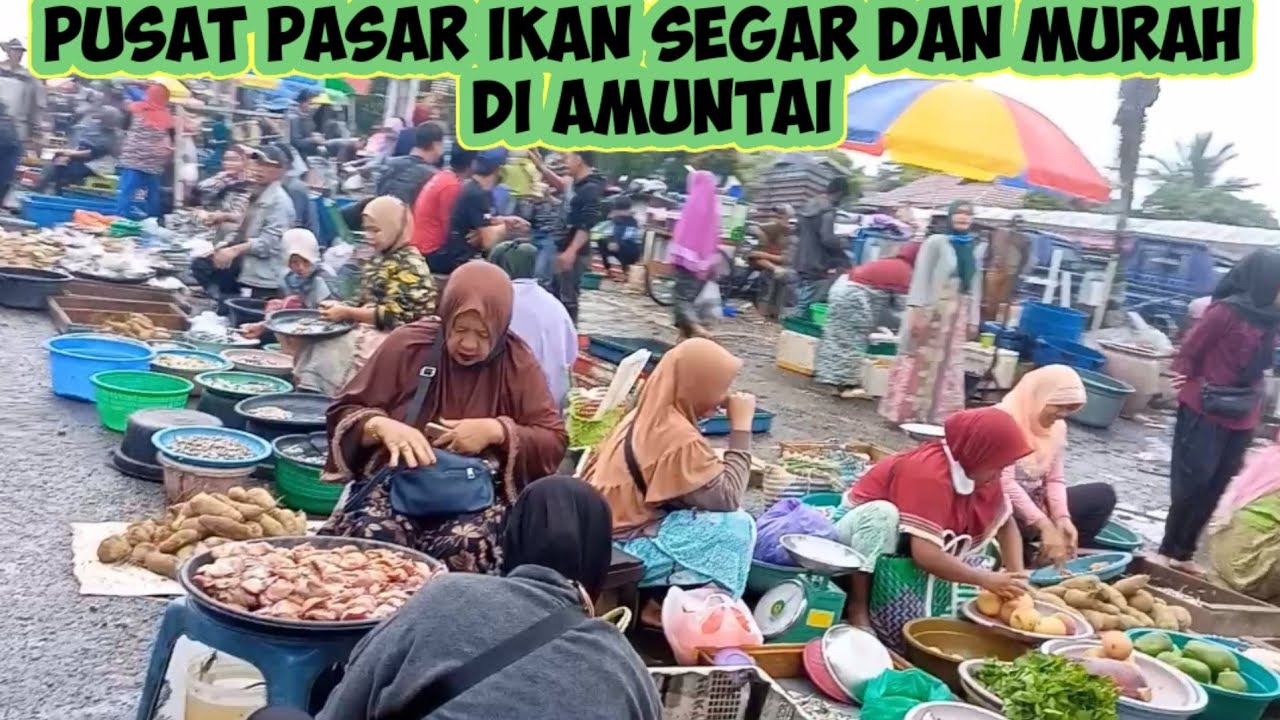 Pasar Ikan Banua Lima Amuntai