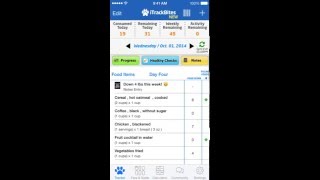 iTrackBites iPhone App Preview screenshot 4