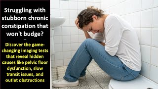 Essential Imaging Tests to Diagnose and Conquer Chronic Constipation Forever!