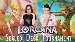 Lorcana Sealed Tournament  Part 1  Live Gameplay