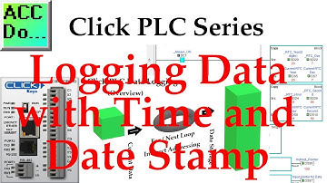 Click PLC Logging Data with Time and Date Stamp