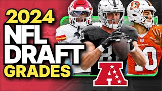 2024 NFL Draft Grades - AFC Teams