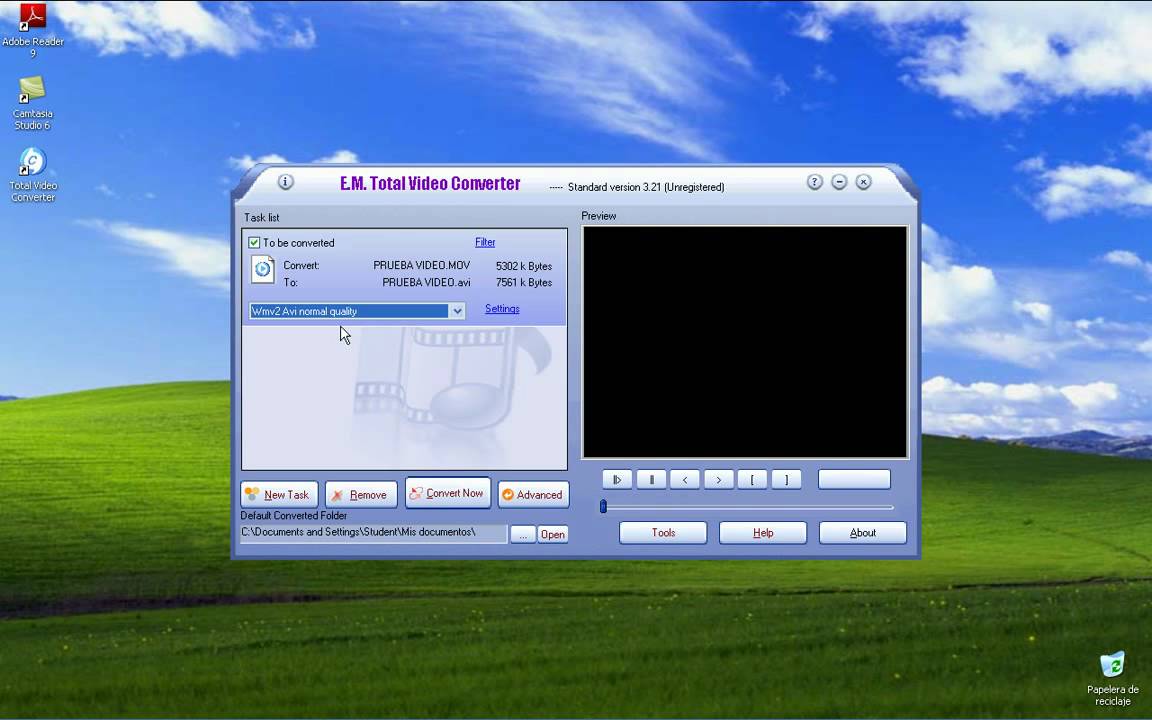 VIDEO TUTORIAL "TOTAL VIDEO CONVERTER"