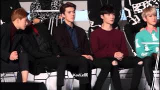 [fancam]151202 Exo Reaction when SNSD Taetiseo get on stage   Best female Group @ MAMA 2015