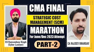 STRATEGIC COST MANAGEMENT (SCM) MARATHON (PART 2) FOR OLD/NEW SYLLABUS BY CA RAJEEV BHARGAV