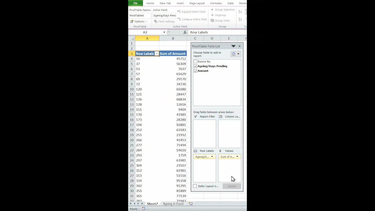 Ageing Of Large Data In 30 Seconds I Calculate Ageing Of Large Data In Ageing Of Large Data In 30 Seconds I Calculate Ageing Of Large Data In