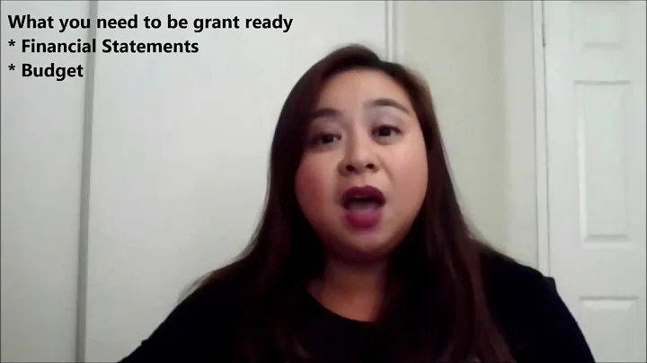 FAQ Webisode Episode 2- What do you need to get grant ready