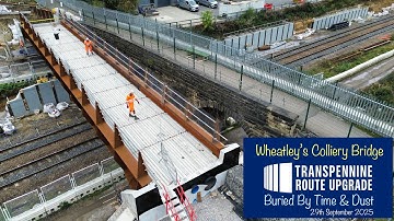 TRU Huddersfield, Wheatley’s Colliery Bridge. 29/09/2025.