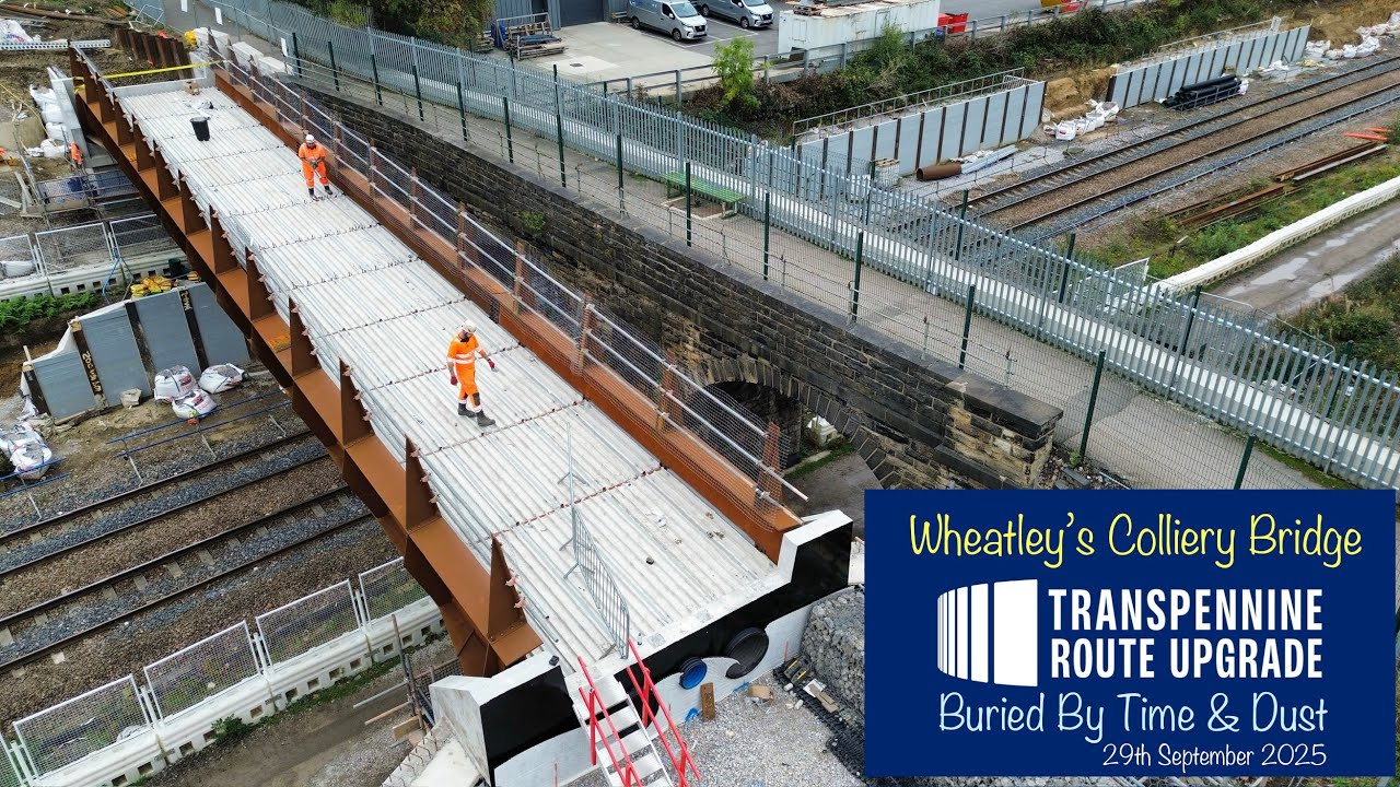 TRU Huddersfield, Wheatley’s Colliery Bridge. 29/09/2025.