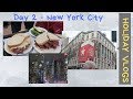 Day 2 - New York City - Macy's Christmas Windows, Katz's Deli & Sky Bars