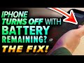 Why Does My iPhone Turn Off With Battery Life Remaining? The Fix!