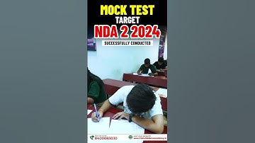 NDA 2 2024 Mock Test At Trishul Defence Academy| Mock Test for NDA Exam | Best NDA Coaching in India