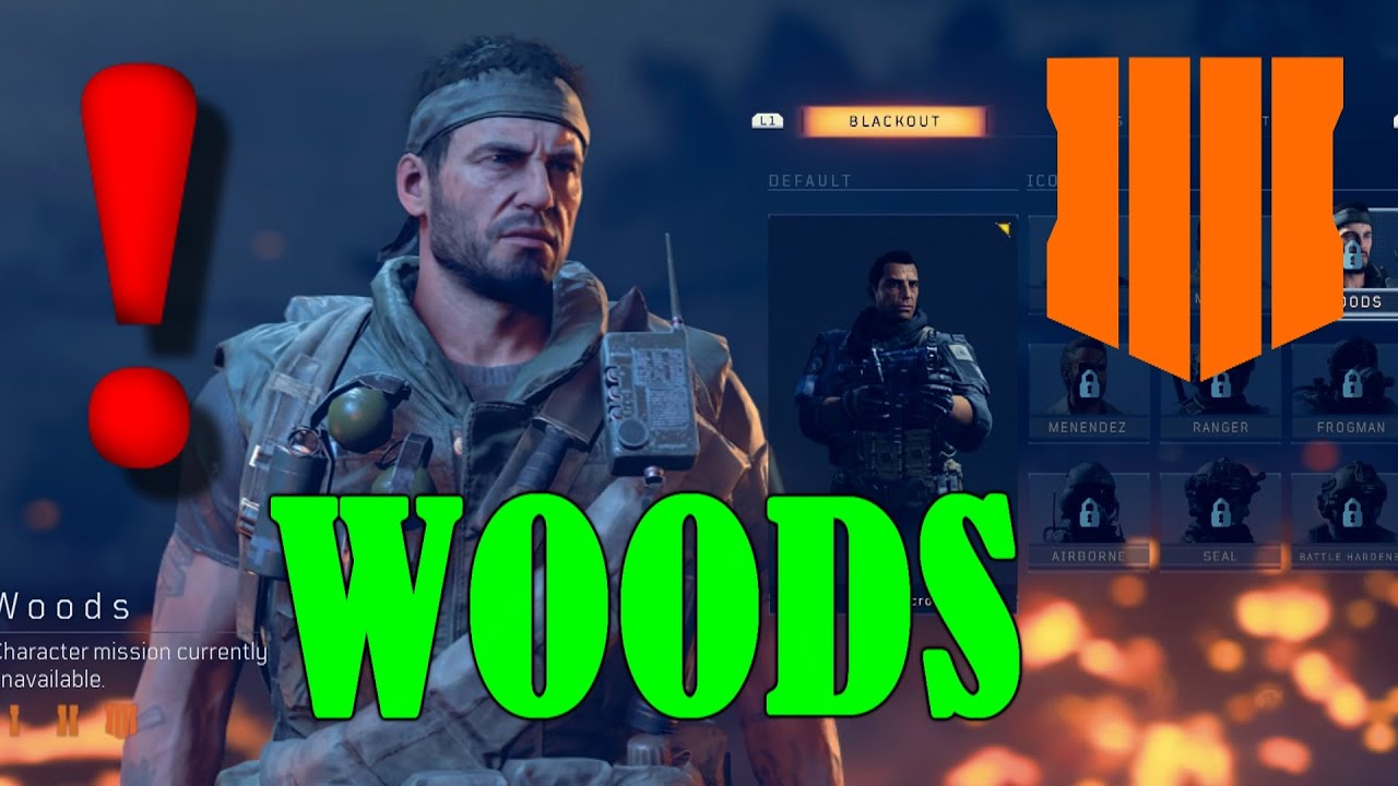 How To UNLOCK WOODS In Blackout - Black Ops 4