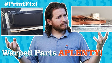 Prusa XL Hints and Super-Warped Prints! - PrintFixFriday 116