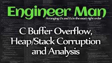 C Buffer Overflow, Heap/Stack Corruption and Analysis