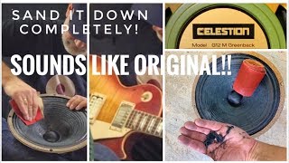 Make your Greenback Reissue sound JUST LIKE the ORIGINAL!