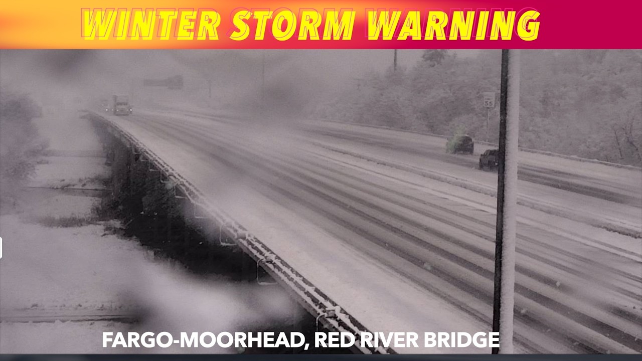 Winter Storm Warning Across Much Of Region - YouTube