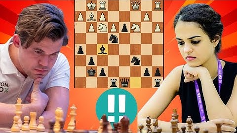 Magnus Carlsen vs Tania Sachdev chess game 20
