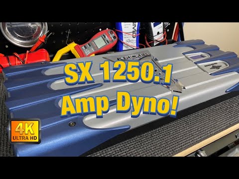 Kicker SX1250.1 Amp Dyno