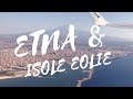 Decollo aereo da Aeroporto di Catania   Etna e isole Eolie 4K