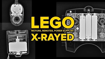 LEGO Motors, Remotes & Power Supplies X-RAYED!