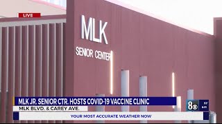 MLK Jr. Senior Center hosts COVID vaccine pop-up clinic