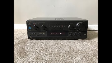 Technics SA-DX930 5.1 Home Theater Surround Receiver
