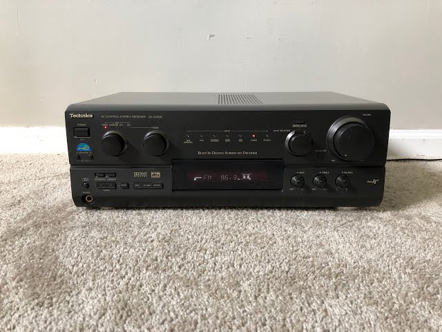 Technics SA-DX930 5.1 Home Theater Surround Receiver - YouTube Technics SA-DX930 5.1 Home Theater Surround Receiver - YouTube