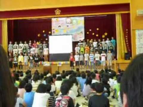 綾部市立吉美（きみ）小学校「七夕・音楽発表会」が盛大に開催！８．