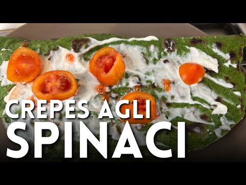 CREPES AGLI SPINACI