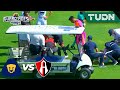 ¡DURO CHOQUE! Caraglio es atropellado | Pumas 0-0 Atlas | Torneo Guard1anes 2021 BBVA MX - J4 | TUDN
