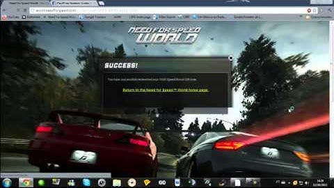 Need For Speed World - Redeem Codes - Free 1,000 SpeedBoost  [October]