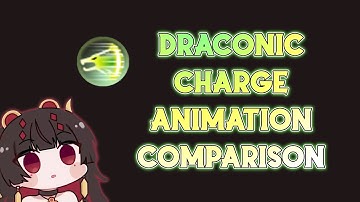 Draconic Charge Animation Comparison Toram Online
