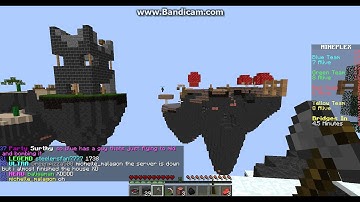 CortexMC Fly Hacking on Mineplex Bridges - Skylands