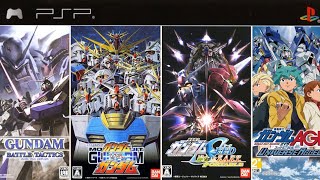 Gundam Games for PSP