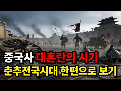 춘추전국시대 중국사 대혼란의 시기 한편으로 보기