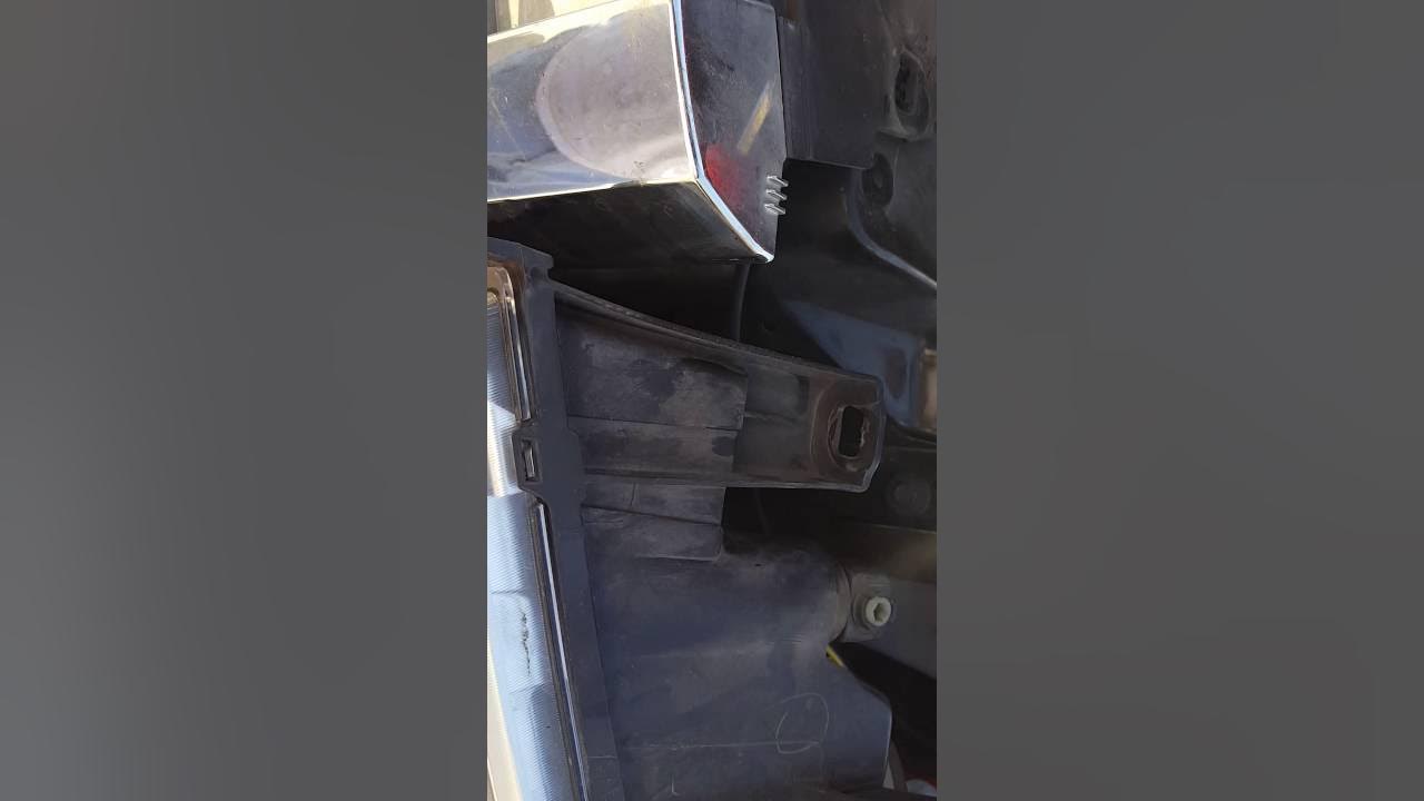 Headlight bulb replacement on 2013 GMC 2500 HD, EASIEST WAY POSSIBLE