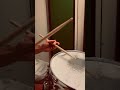 Left hand phrasing #drums #drummer #buddyrich @VaterPercussionUSA