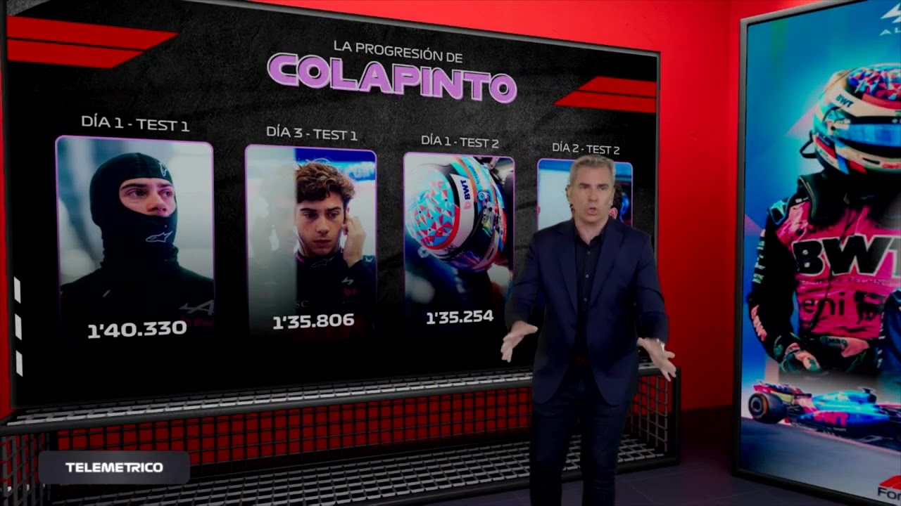 LA MEJORA de los TIEMPOS de FRANCO COLAPINTO tras LOS TEST con ADRIÁN PUENTE