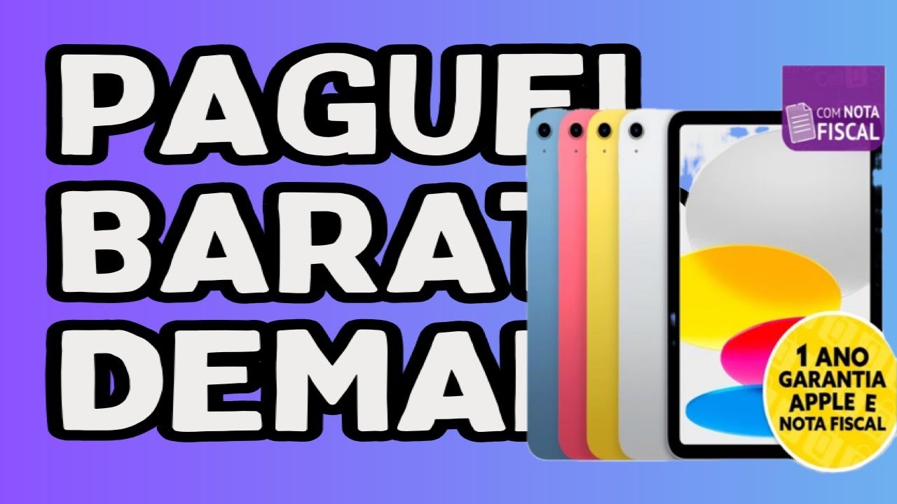 Apple Tablet 11 256GB Wi-fi Tela Original Novo Lacrado - REVIEW INCRIVEL 2025