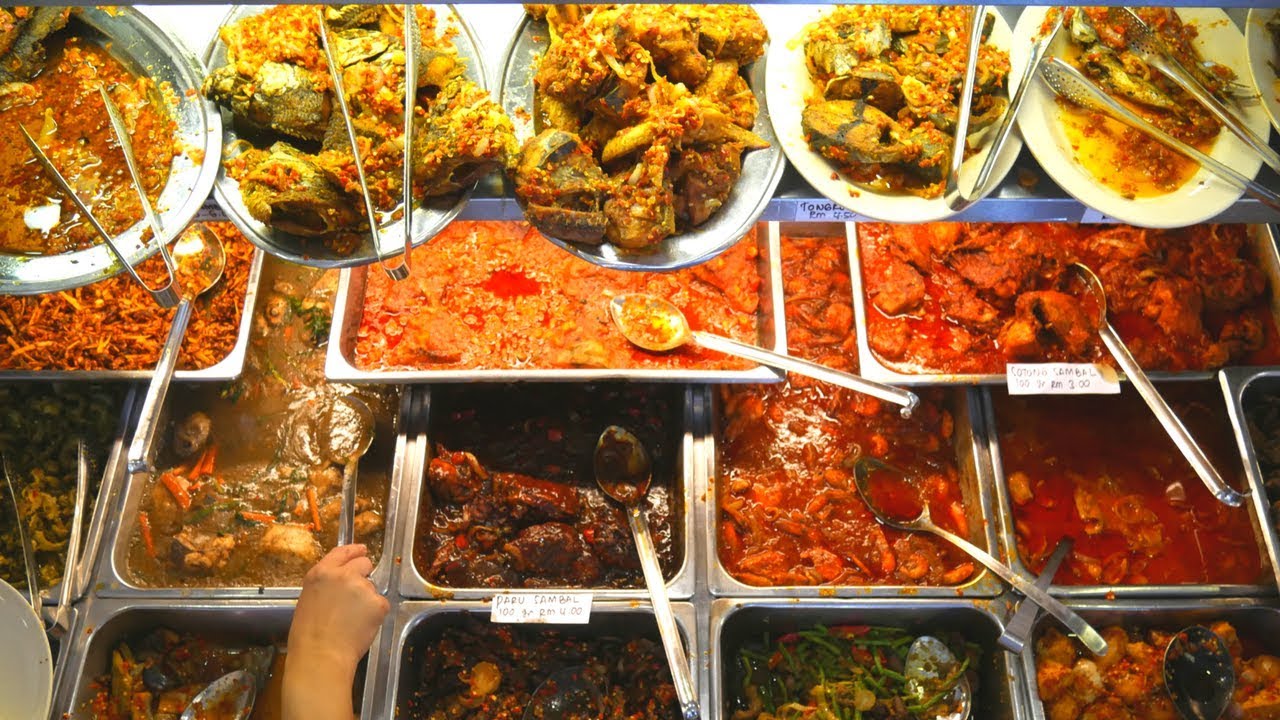 GIGANTIC MALAY FOOD FEAST- over 80 DISHES TO TRY... | Food and Travel Channel | KL, Malaysia