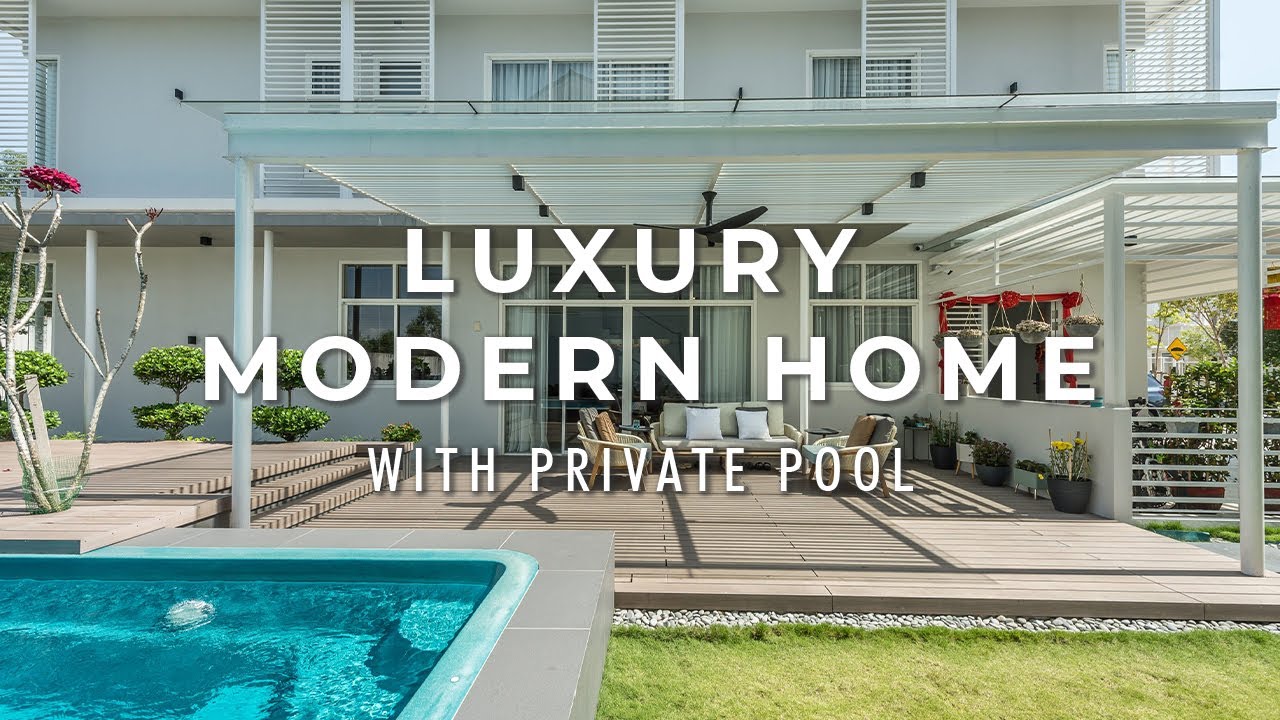 ⁣LUXURY LIFESTYLE HOME with PRIVATE SWIMMING POOL | Top Kitchen & Interior Design TIPS | Sunset O
