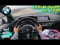 2021 BMW 120i M-Sport 178 PS TOP SPEED AUTOBAHN DRIVE POV