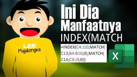 mencari data banyak kriteria dengan INDEX(MATCH