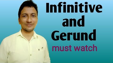 Infinitive & Gerund (non-finite verbs)